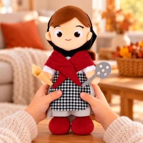 Castanyera de peluche 25 cm | Regalo de Castanyada | Oniricat