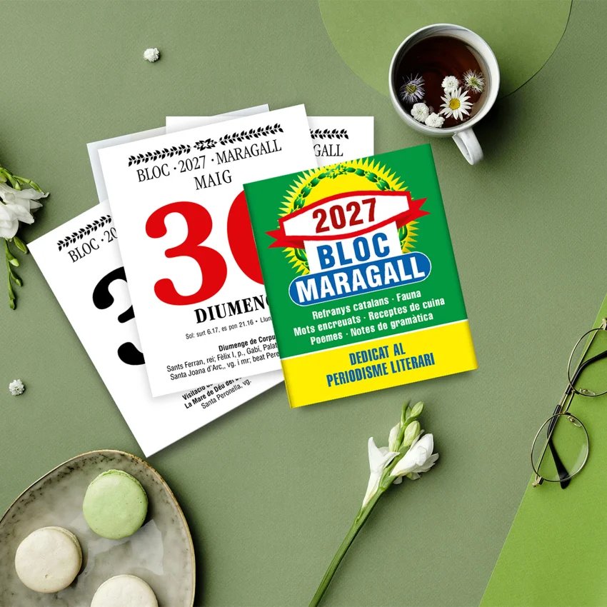 Bloc Maragall 2027 | Calendari de cultura catalana
