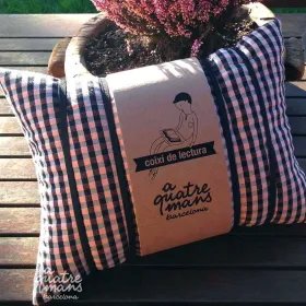 Coussin de lecture Farcell bande