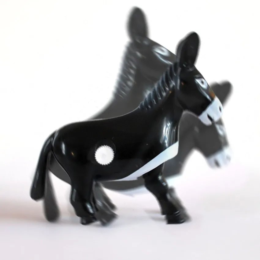 Tumbler donkey side view