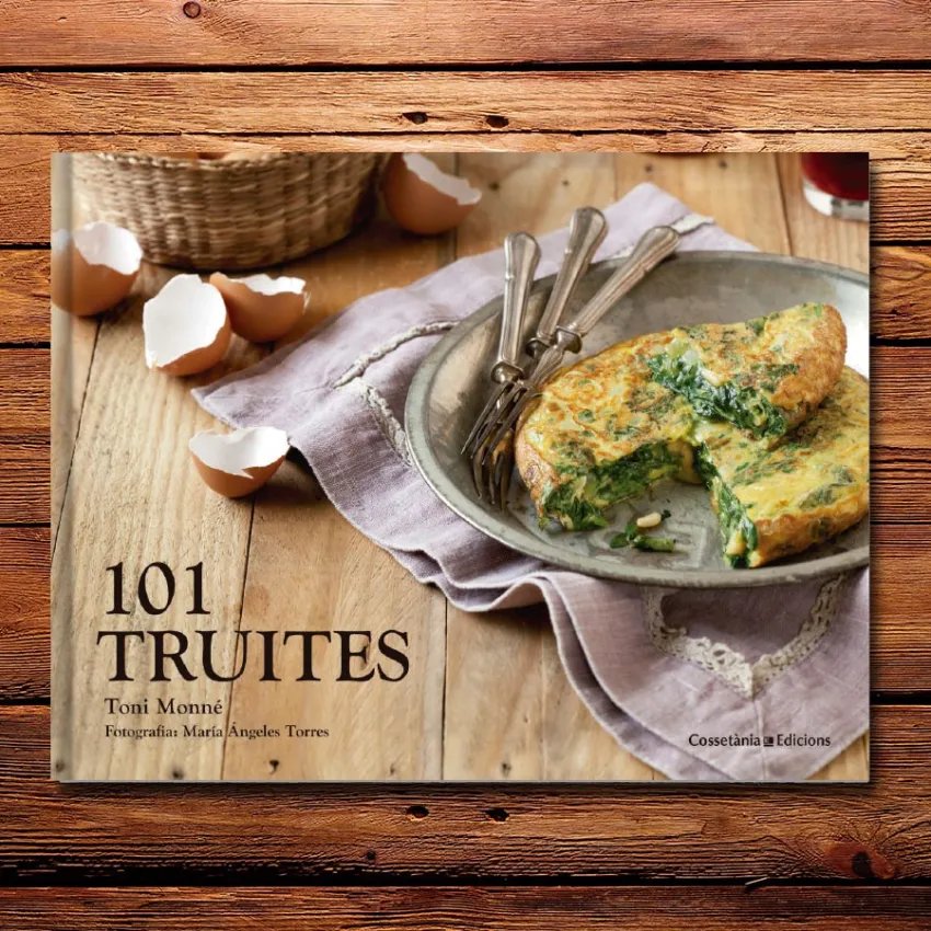 101 Truites cover wooden table