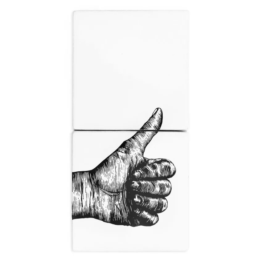 Mural Bussoga Like white background