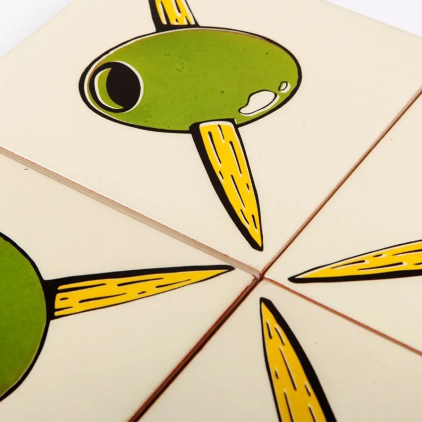 Mural Bussoga 4 olives detall