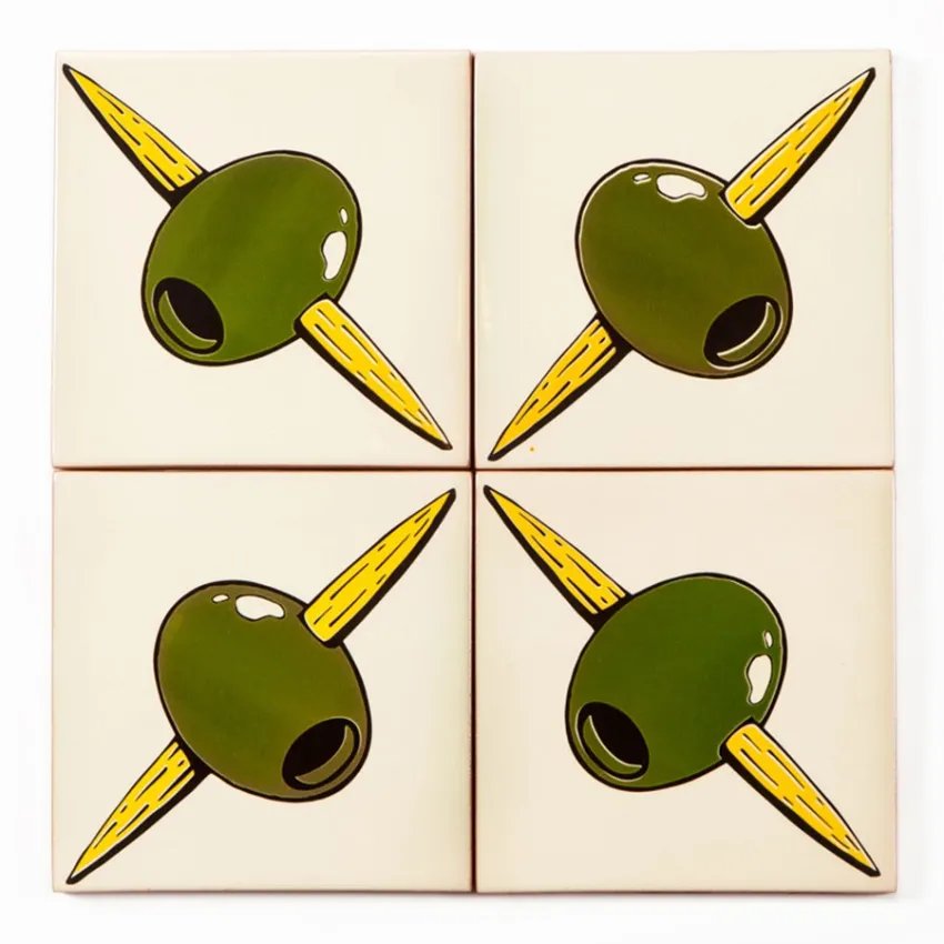 Mural Bussoga 4 olives juntes