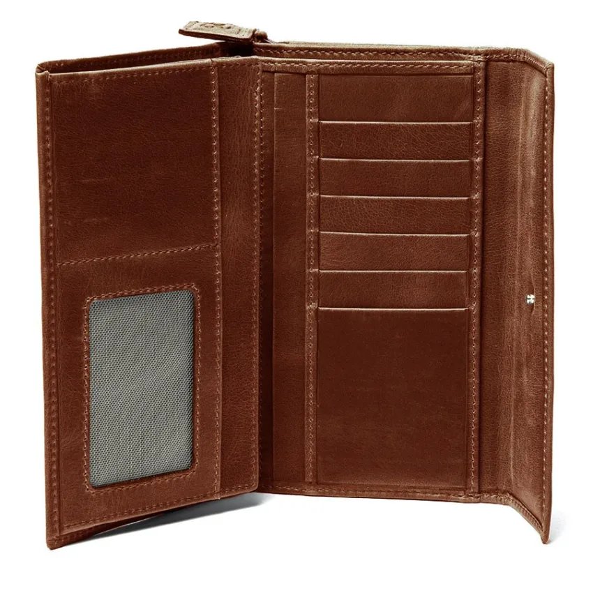 Flor de Barcelona wallet natural inside