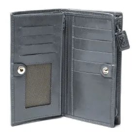 Porte-billets Flor de Barcelona 2 gris intérieur