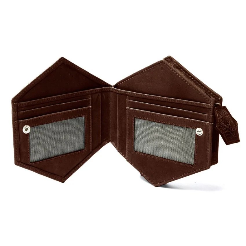 Gaudí wallet, brown, inside