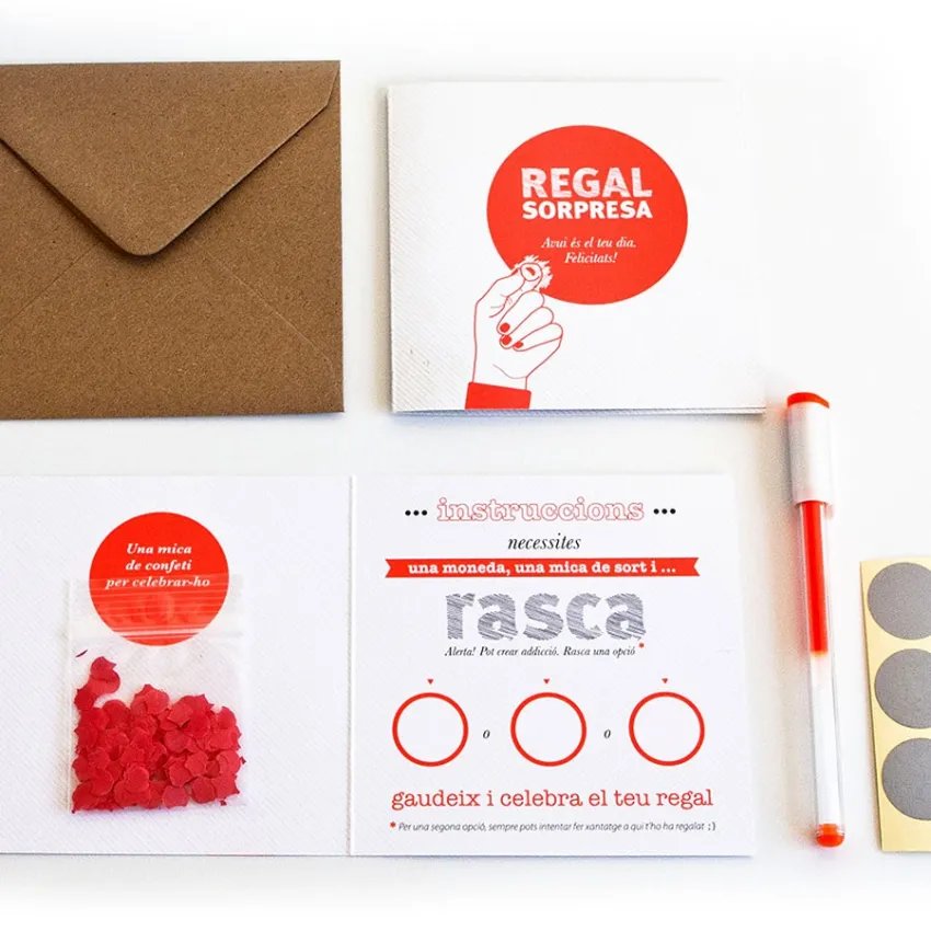 Targeta regal sorpresa