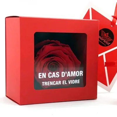 En cas d'amor trencar el vidre