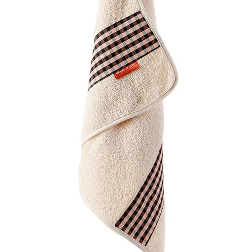 Crude farcell curl dish cloth hanging detail