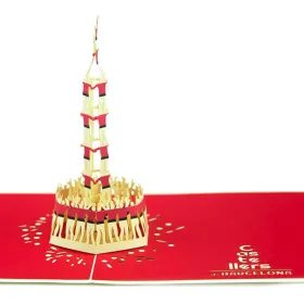 Postals 3D castellers oberta