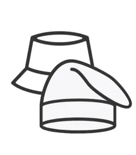 Hats and barretines
