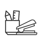 Selection of office products and accessories designed to improve productivity