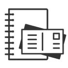 Exclusive de carnets et de cartes postales inspirées du modernisme